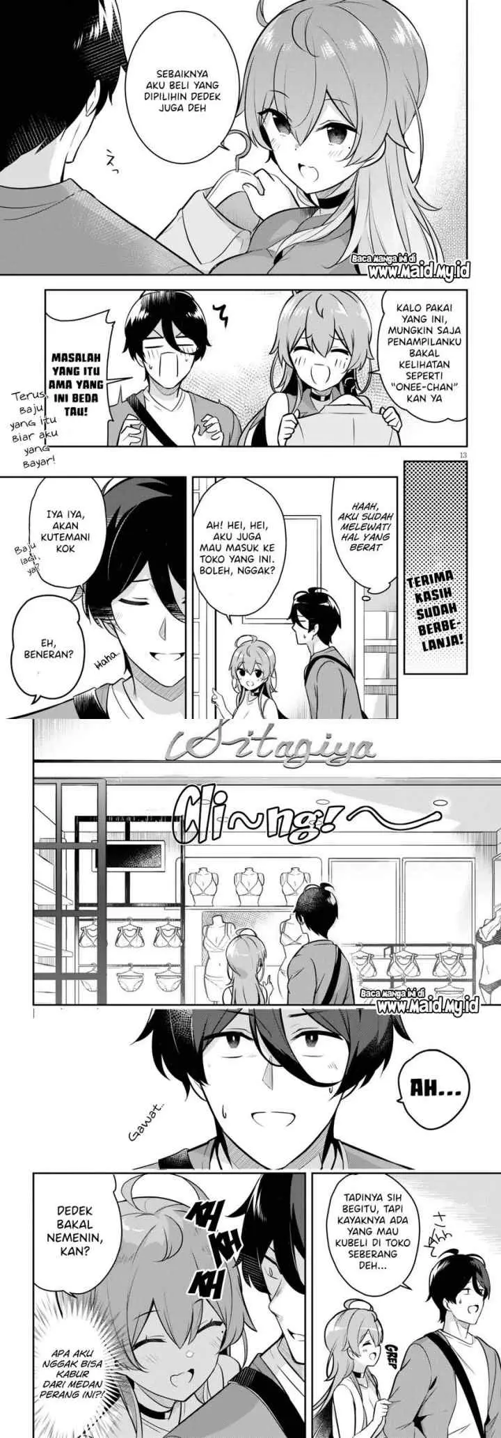 Kyuu ni Ane ga Dekimashite! chapter 3 halaman 8