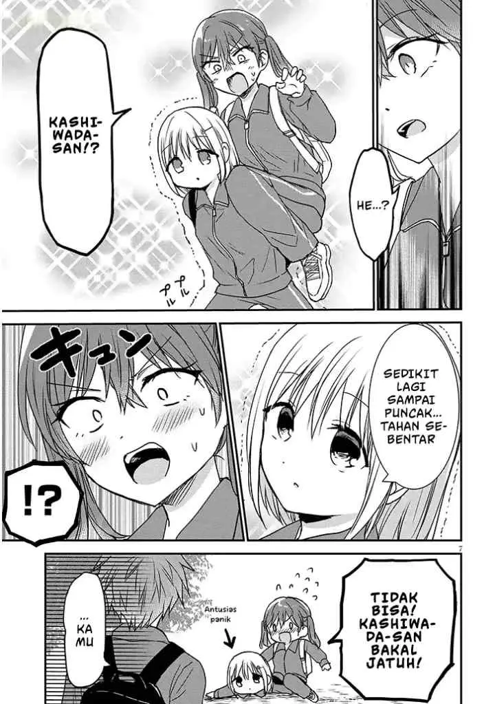Kao ni Denai Kashiwada-san to Kao ni Deru Oota-kun + chapter 28 halaman 8