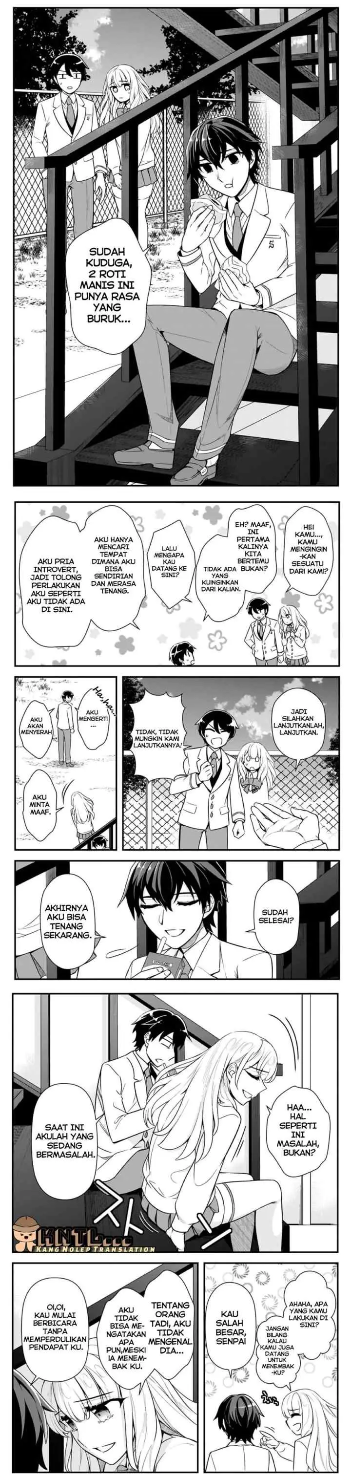 Ore ni Trauma wo Ataeta Joshi-tachi ga Chirachira Mitekuru kedo, Zannen desu ga Teokure desu chapter 5 halaman 4