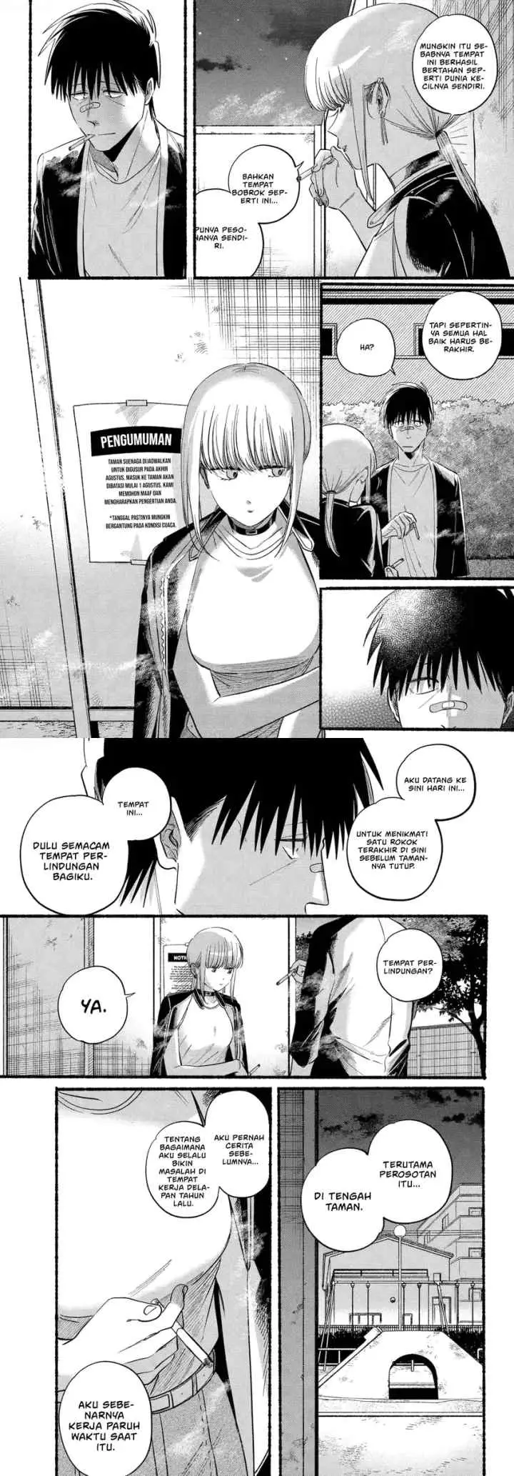 A Story About Smoking at the Back of the Supermarket chapter 46 halaman 11