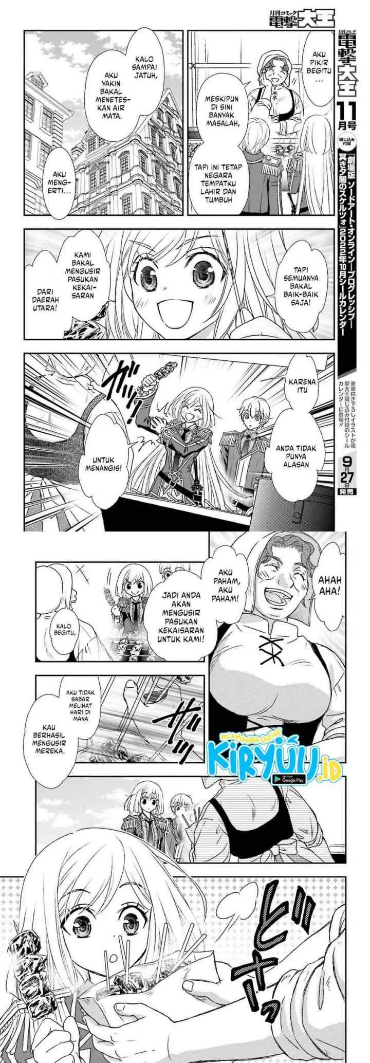 Shinigami ni Sodaterareta Shoujo wa Shikkoku no Tsurugi wo Mune ni Idaku chapter 32 halaman 6