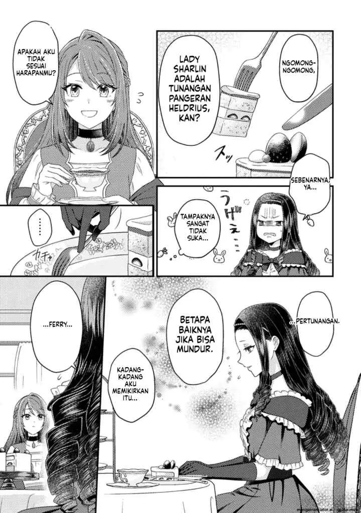 Heroine ga Kuru Mae ni Ninshin shimashita ~Tsunda Hazu no Akuyaku Reijou desuga, Douyara Chigau youdesu~ chapter 5.1 halaman 8