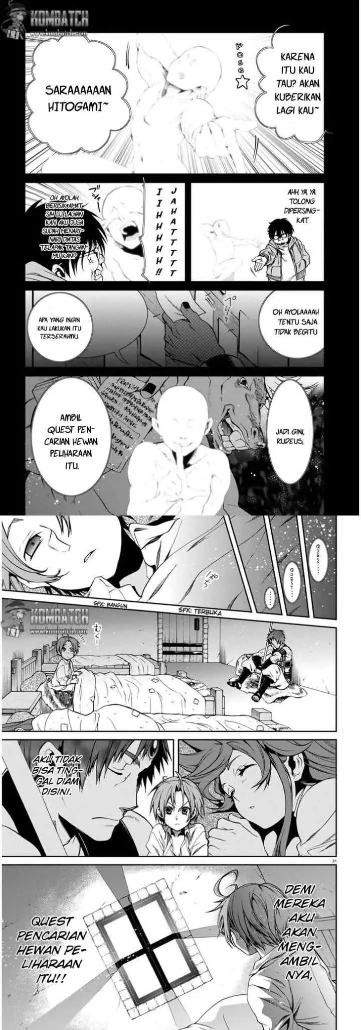 Mushoku Tensei: Isekai Ittara Honki Dasu chapter 21 halaman 11