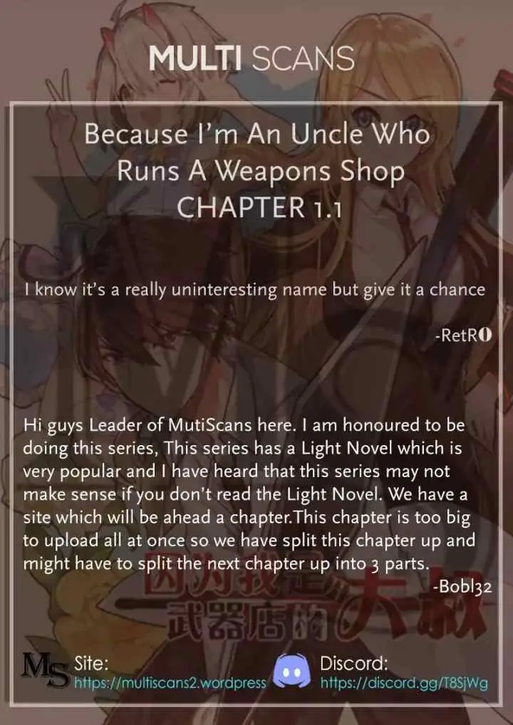 Because I'm An Uncle who Runs A Weapon Shop chapter 1 halaman 20