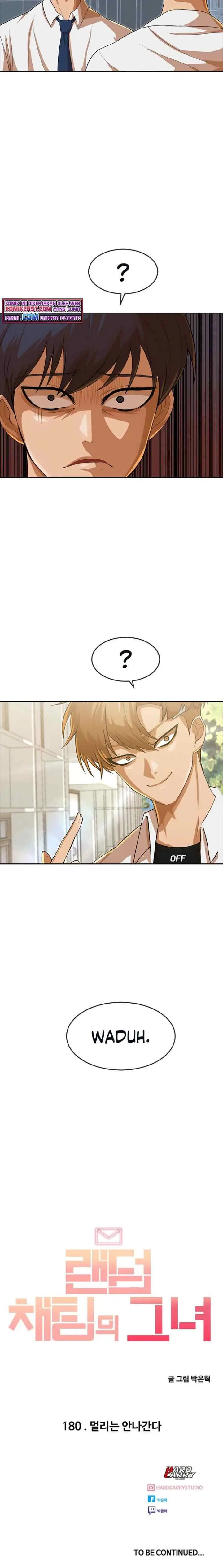 The Girl from Random Chatting! chapter 180 halaman 17