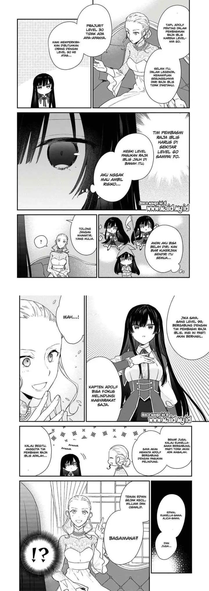 Akuyaku Reijou Reberu 99 ~Watashi wa UraBOSU desuga Maou de wa arimasen~ chapter 3 halaman 5
