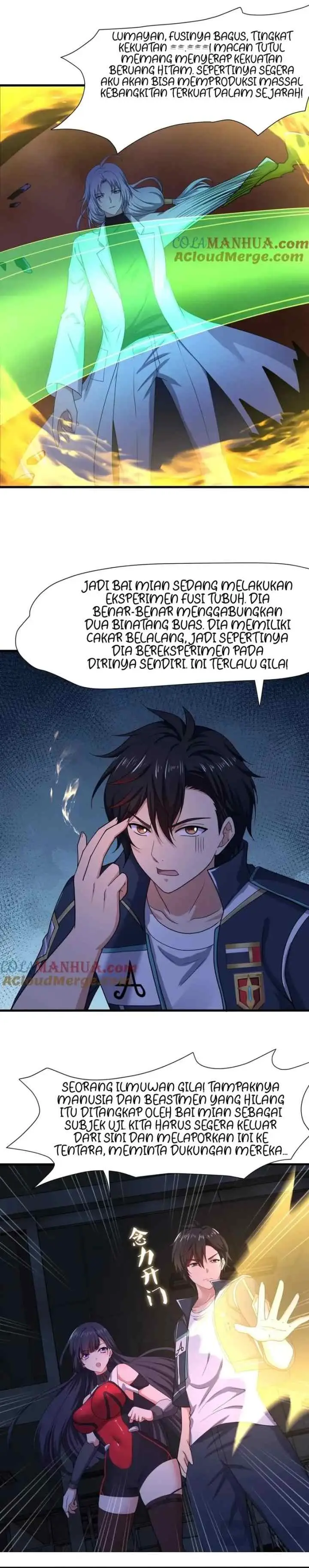 After Merging With the Goddess, I Am Invincible chapter 35 halaman 5