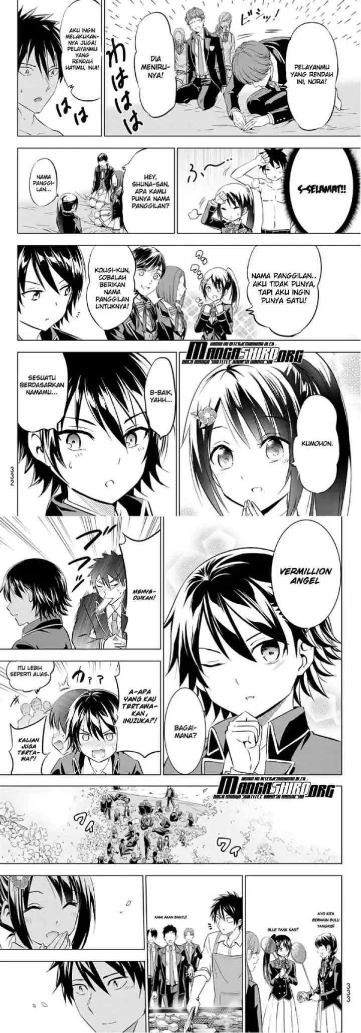 Kishuku Gakkou no Juliet chapter 71 halaman 9