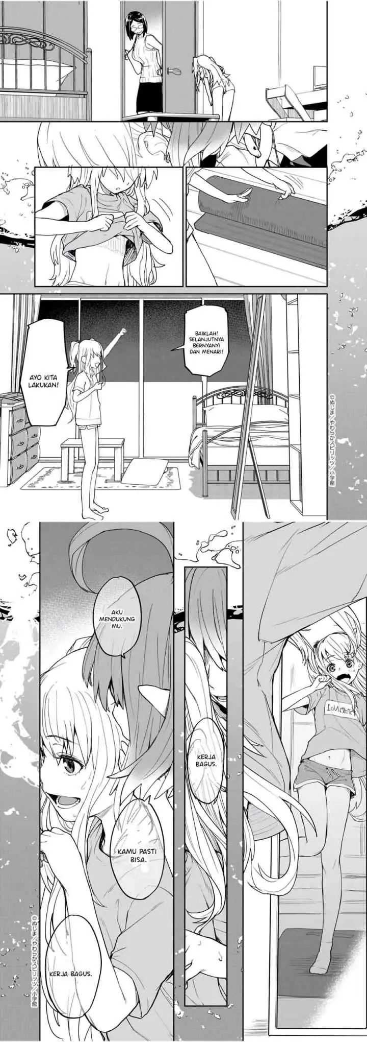 Kaii to Otome to Kamikakushi chapter 35 halaman 5