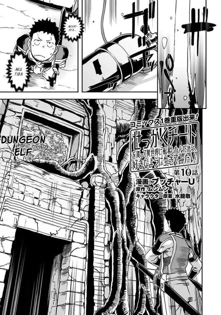 Sekkaku Cheat wo Moratte Isekai ni Teni shita n dakara, Suki na You ni Ikitemitai chapter 10 halaman 4