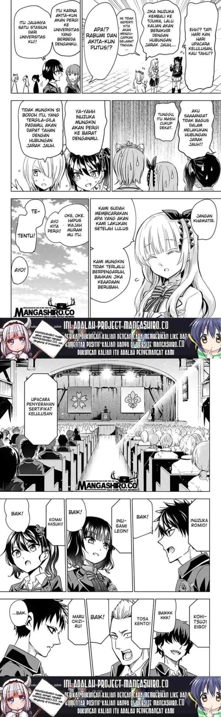 Kishuku Gakkou no Juliet chapter 118 halaman 4