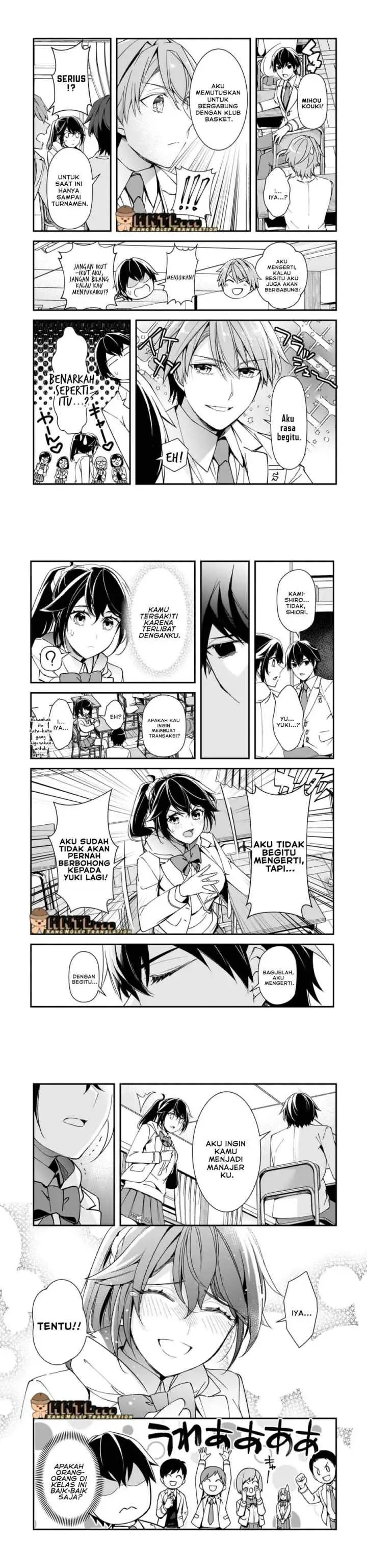 Ore ni Trauma wo Ataeta Joshi-tachi ga Chirachira Mitekuru kedo, Zannen desu ga Teokure desu chapter 15 halaman 16