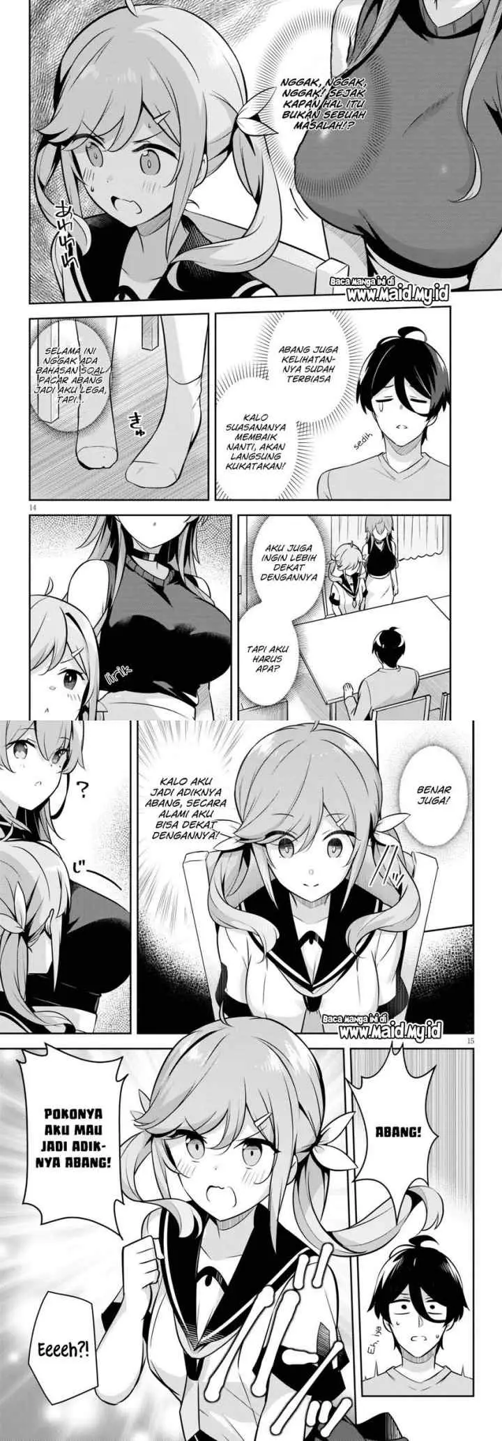 Kyuu ni Ane ga Dekimashite! chapter 4 halaman 8
