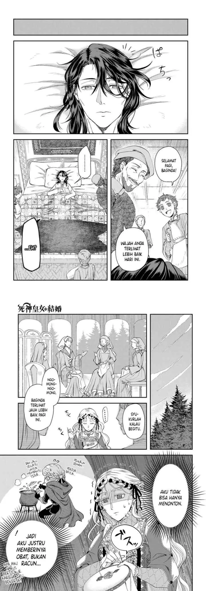 Shinigami Ōjo no Kekkon chapter 1 halaman 12