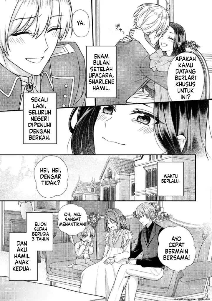 Heroine ga Kuru Mae ni Ninshin shimashita ~Tsunda Hazu no Akuyaku Reijou desuga, Douyara Chigau youdesu~ chapter 10.3 halaman 7