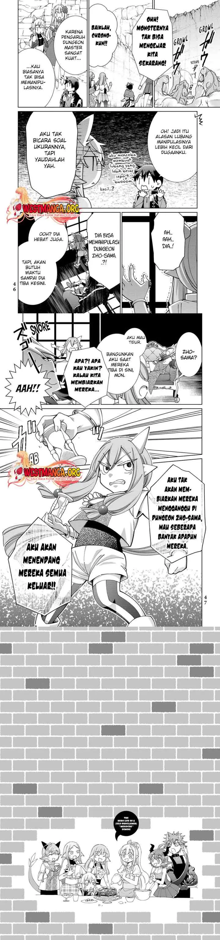 Jishou! Heibon Mazoku no Eiyuu Life: B-kyuu Mazoku nano ni Cheat Dungeon wo Tsukutteshimatta Kekka chapter 49 halaman 17