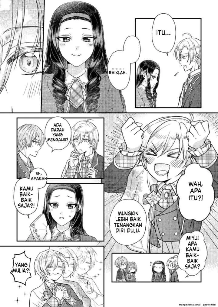 Heroine ga Kuru Mae ni Ninshin shimashita ~Tsunda Hazu no Akuyaku Reijou desuga, Douyara Chigau youdesu~ chapter 6.3 halaman 11