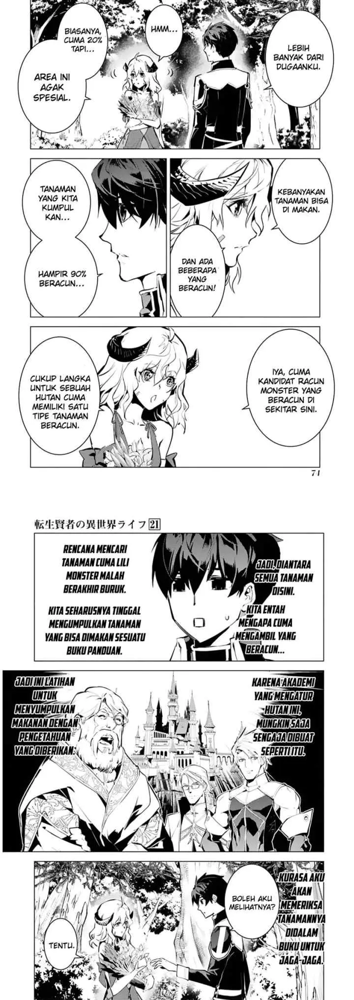 Tensei Kenja no Isekai Raifu ~Daini no Shokugyo wo Ete Sekai Saikyou ni Narimashita chapter 62.1 halaman 8