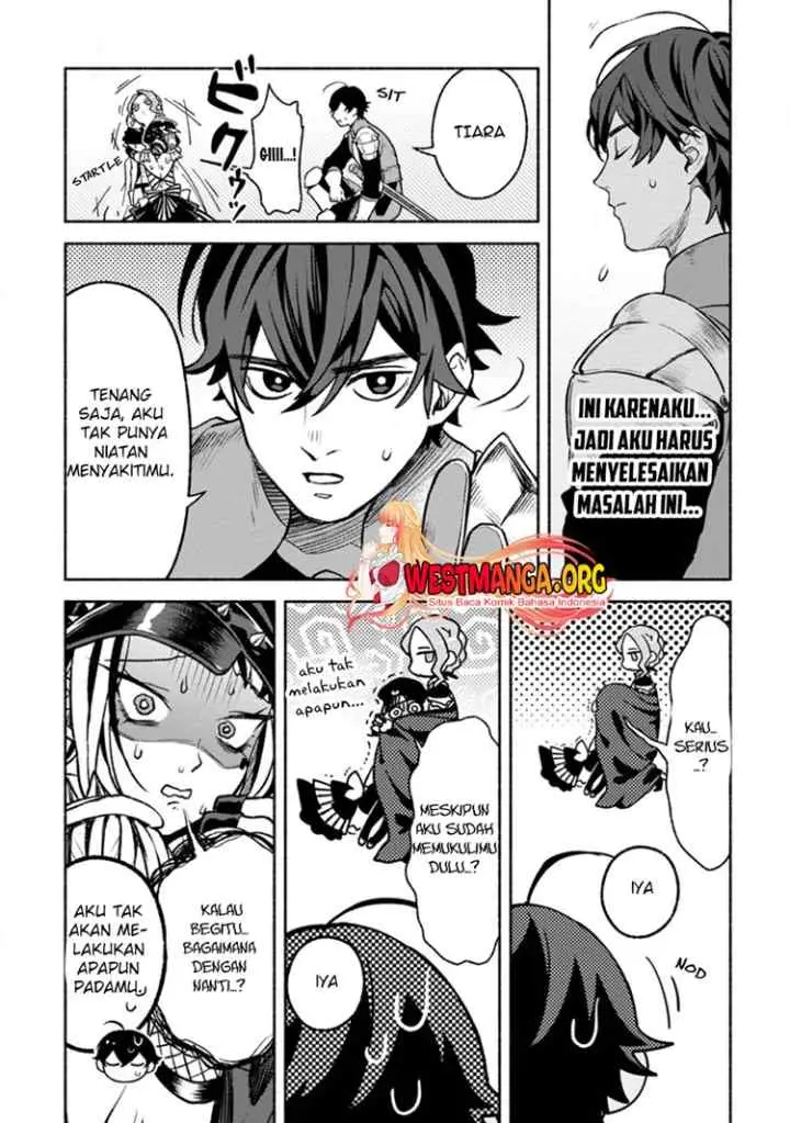 Sono Monban, Saikyou Nitsuki: Tsuihou Sareta Bougyo Ryoku 9999 no Senshi, Outo no Monban Toshite Musou Suru chapter 26.3 halaman 6