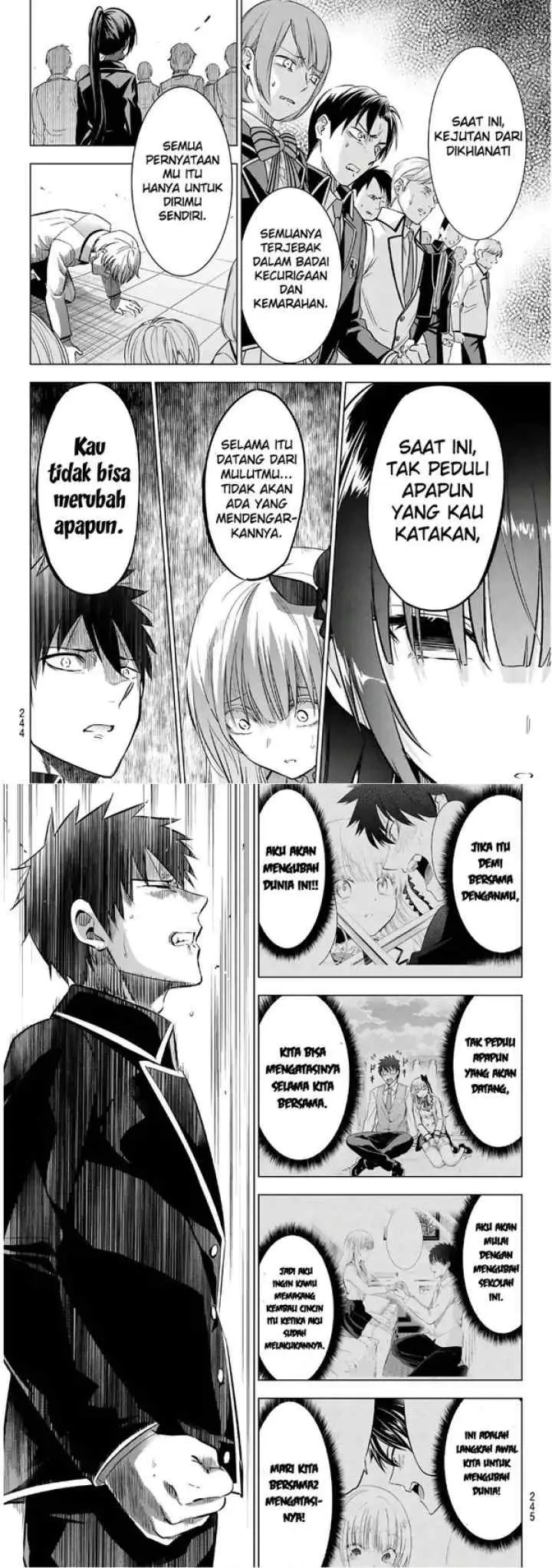 Kishuku Gakkou no Juliet chapter 86 halaman 8