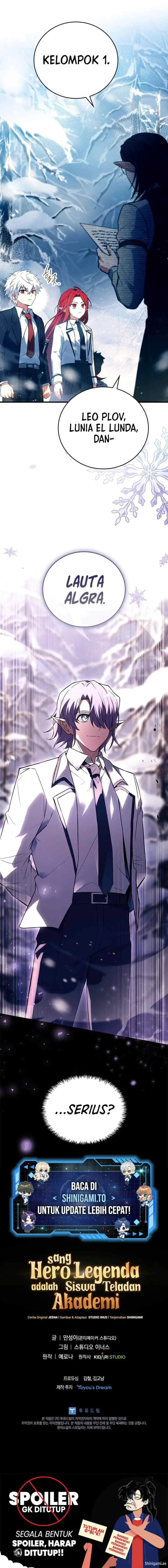 The Legendary Hero Is An Academy Honors Student chapter 44 halaman 16