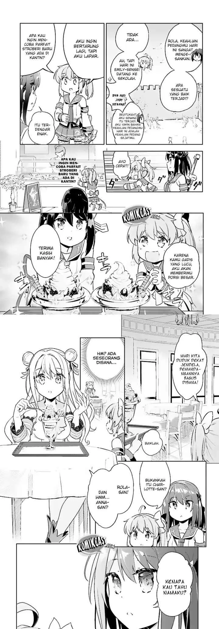 Kenshi o Mezashite Nyugaku Shitanoni Maho Tekisei 9999 Nandesukedo!? chapter 6 halaman 4