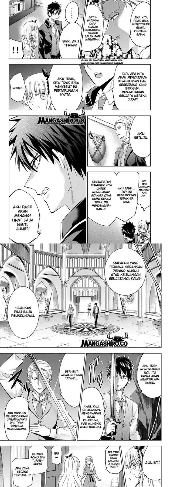 Kishuku Gakkou no Juliet chapter 113 halaman 4