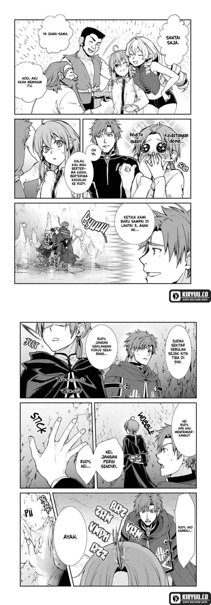 Mushoku Tensei: Isekai Ittara Honki Dasu chapter 104 halaman 4