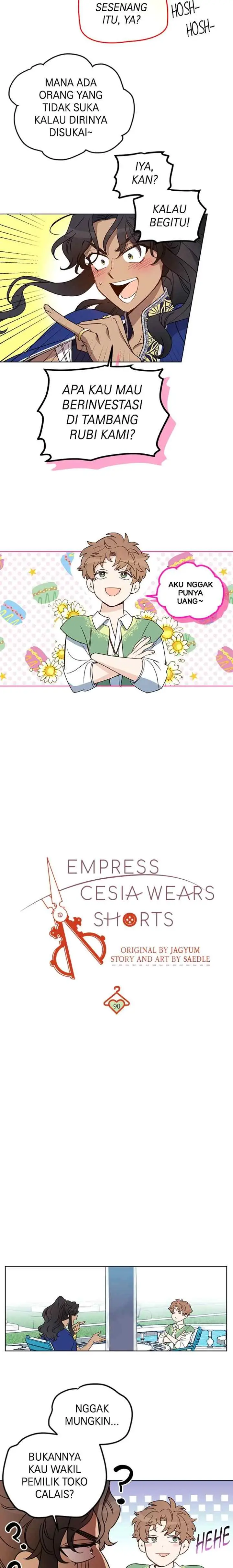 Queen Cecia's Shorts chapter 90 halaman 4