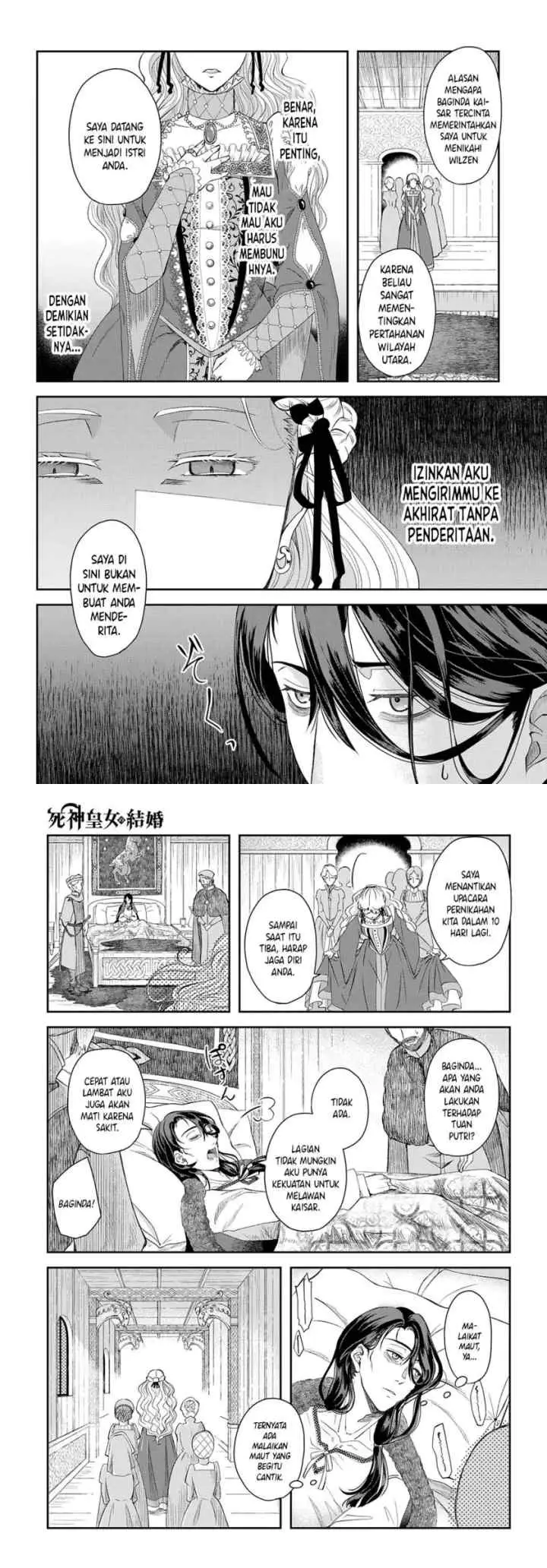 Shinigami Ōjo no Kekkon chapter 1 halaman 6