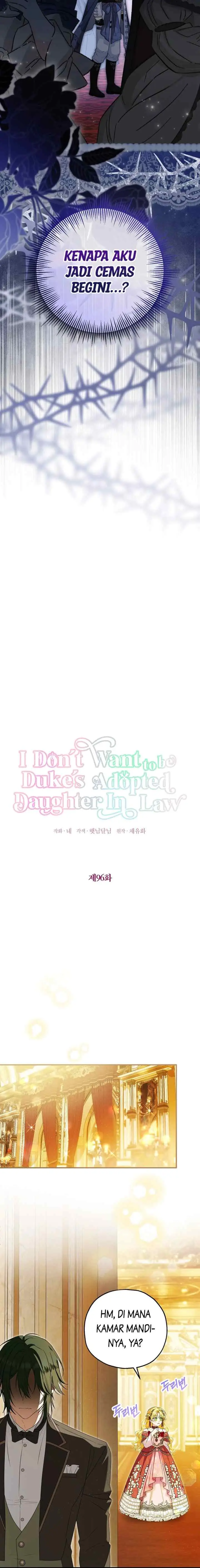 I Don't Want To Be Duke's Adopted Daughter-in-law chapter 96 halaman 7