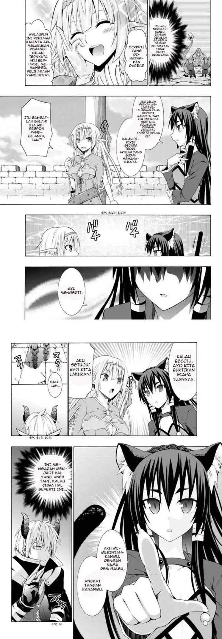 Isekai Maou to Shoukan Shoujo Dorei Majutsu chapter 1.1 halaman 11
