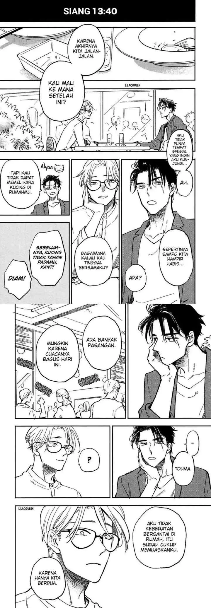 Hakujin to Kurobotan chapter 5.5 halaman 9