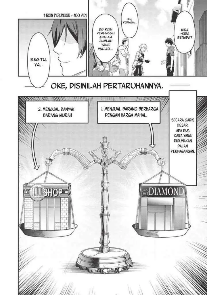 Itsudemo Jitaku ni Kaereru Ore wa, Isekai de Gyoushoujin o Hajimemashita chapter 3 halaman 8