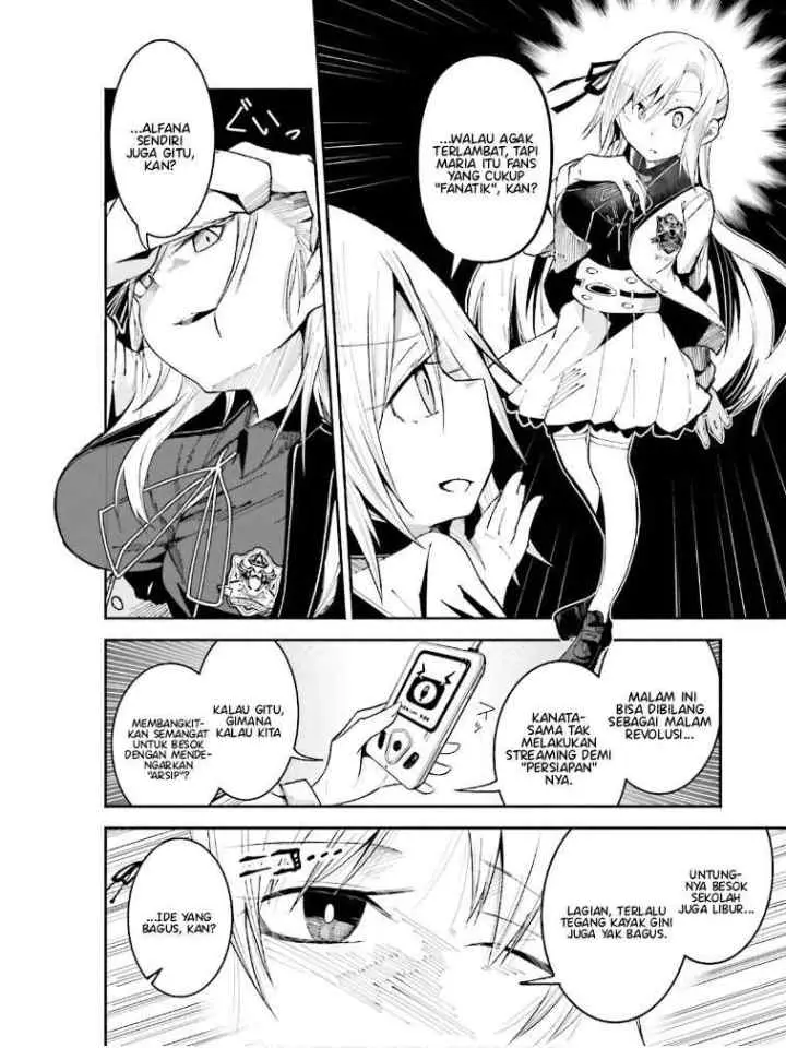 Isekai de Haishin Katsudou wo Shitara Tairyou no Yandere Shinja wo Umidashite Shimatta Ken chapter 18 halaman 15