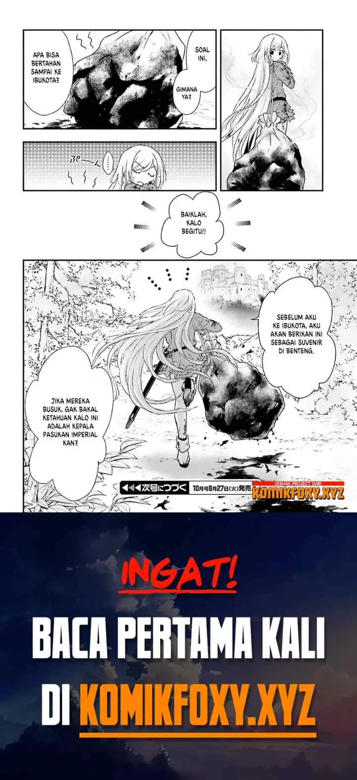 Shinigami ni Sodaterareta Shoujo wa Shikkoku no Tsurugi wo Mune ni Idaku chapter 1 halaman 18