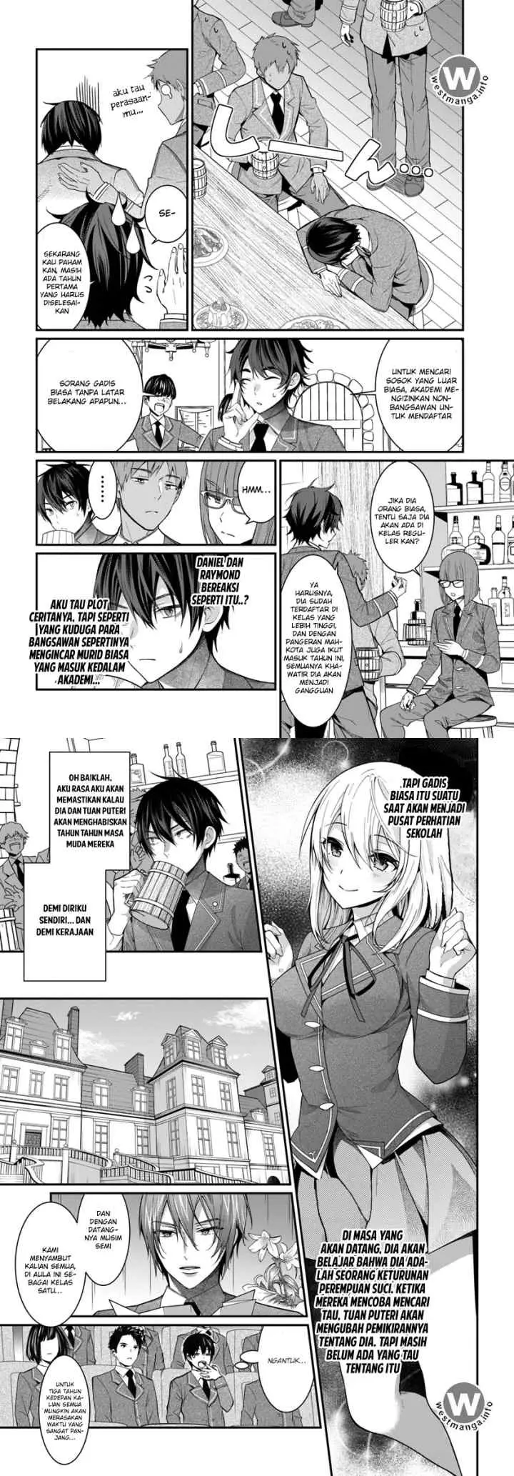 Otome Game Sekai wa Mob ni Kibishii Sekai Desu chapter 4 halaman 10