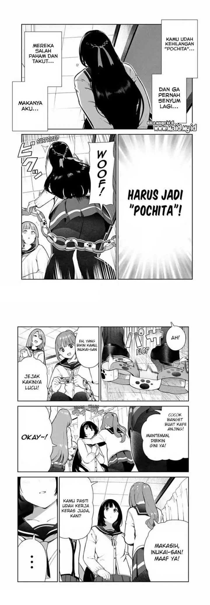 Inu ni Nattara Suki na Hito ni Hirowareta chapter 14 halaman 8