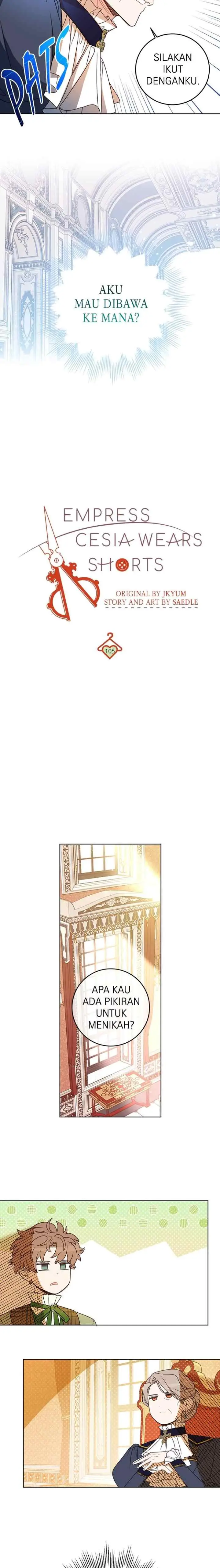 Queen Cecia's Shorts chapter 105 halaman 6