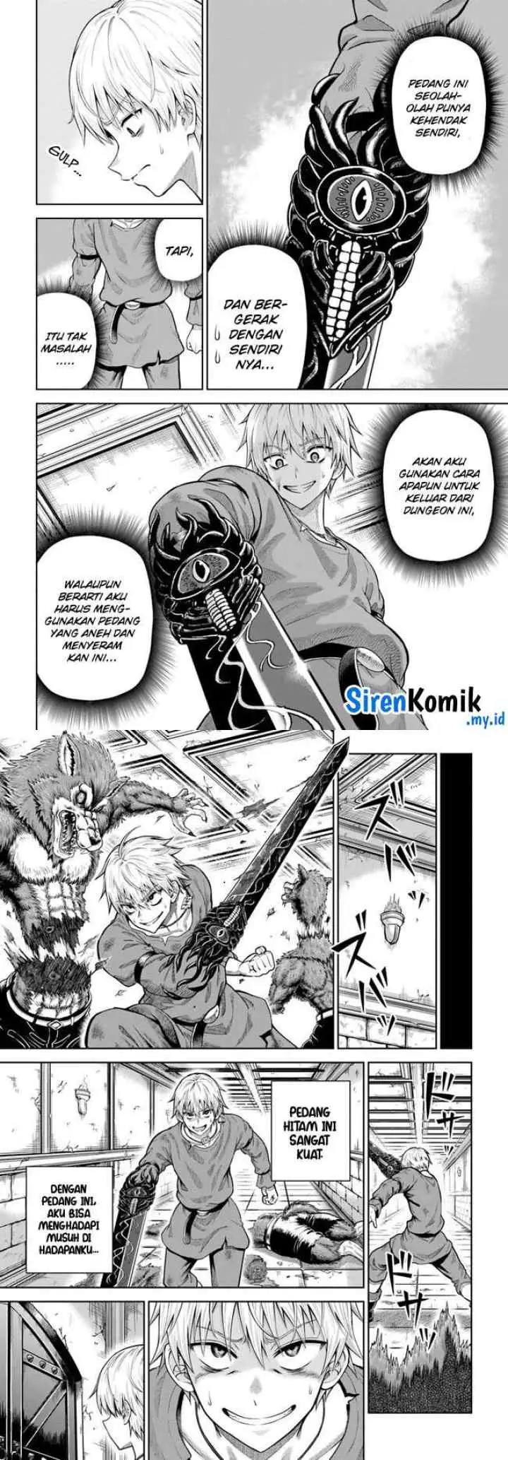 Dungeon ni Hisomu Yandere na Kanojo ni Ore wa Nando mo Korosareru chapter 7 halaman 9