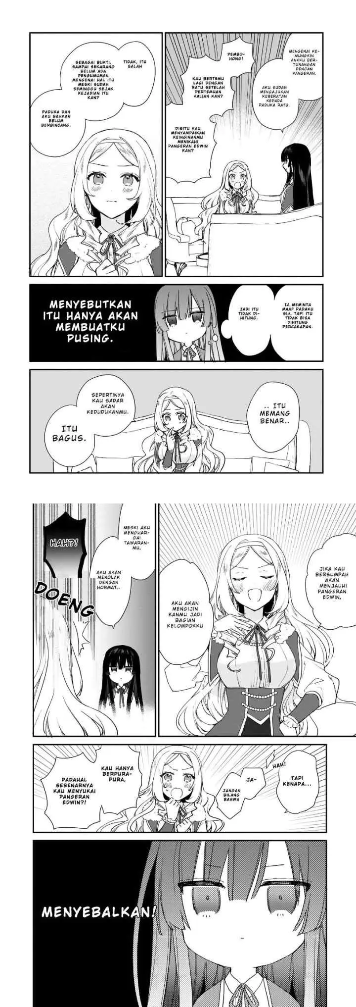 Akuyaku Reijou Reberu 99 ~Watashi wa UraBOSU desuga Maou de wa arimasen~ chapter 4 halaman 11