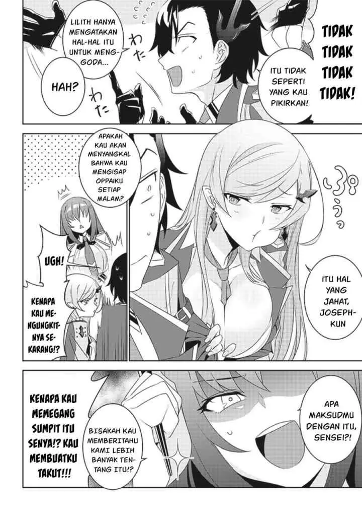 Matei Kyoushi to Juuzoku Shoujo no Haitoku Keiyaku chapter 4.1 halaman 9