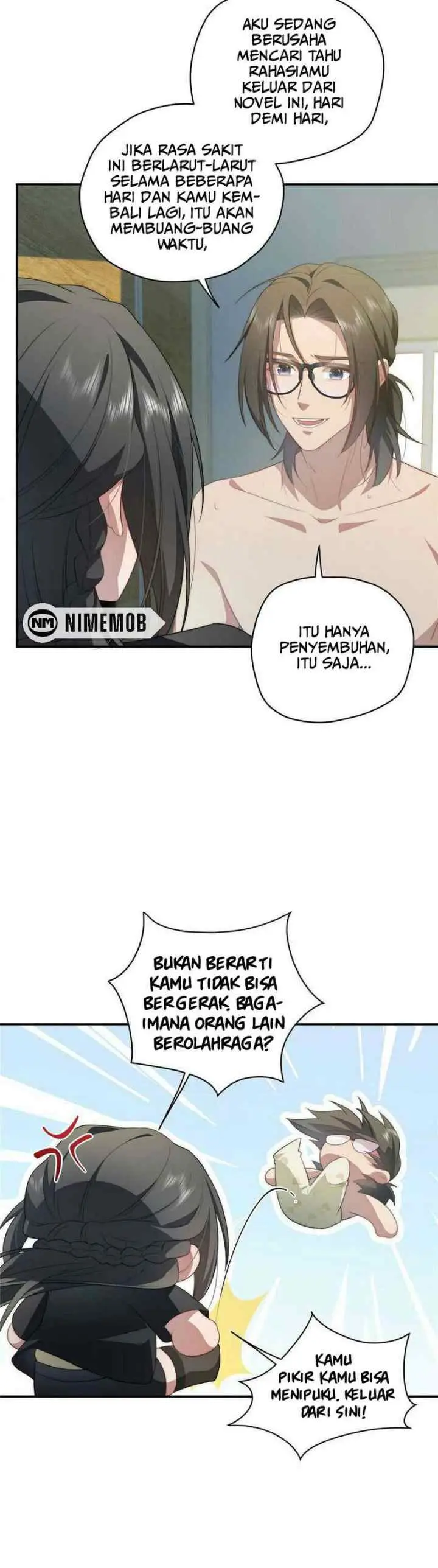 What Do You Do If the Heroine Escapes From Your Novel chapter 25 halaman 6