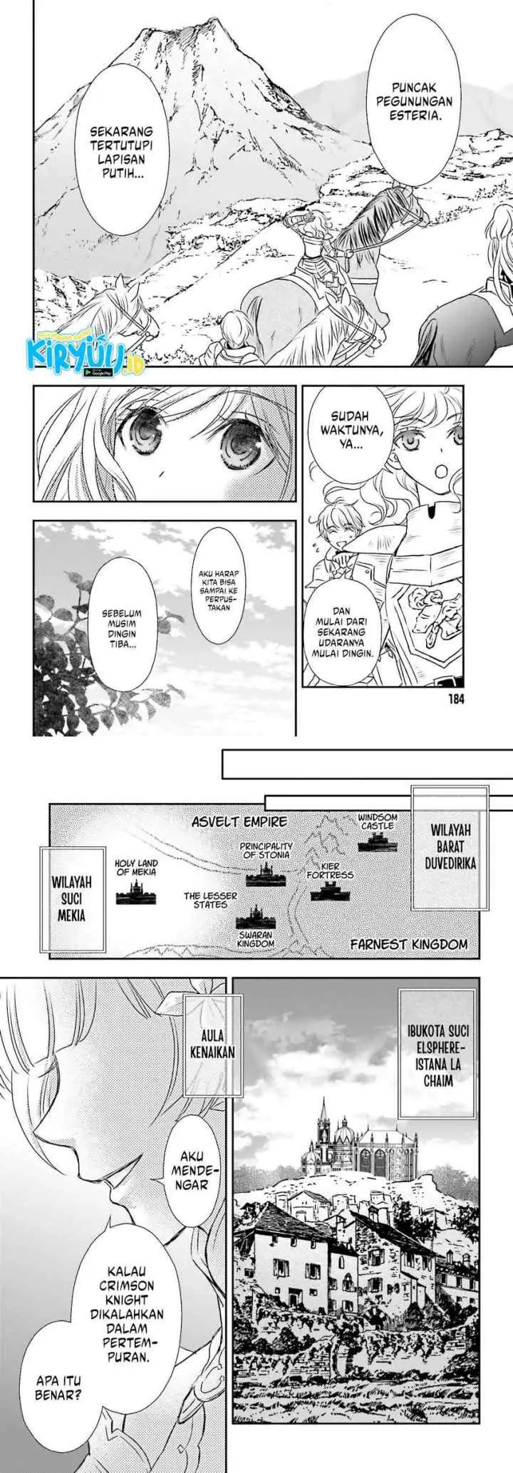 Shinigami ni Sodaterareta Shoujo wa Shikkoku no Tsurugi wo Mune ni Idaku chapter 40 halaman 8