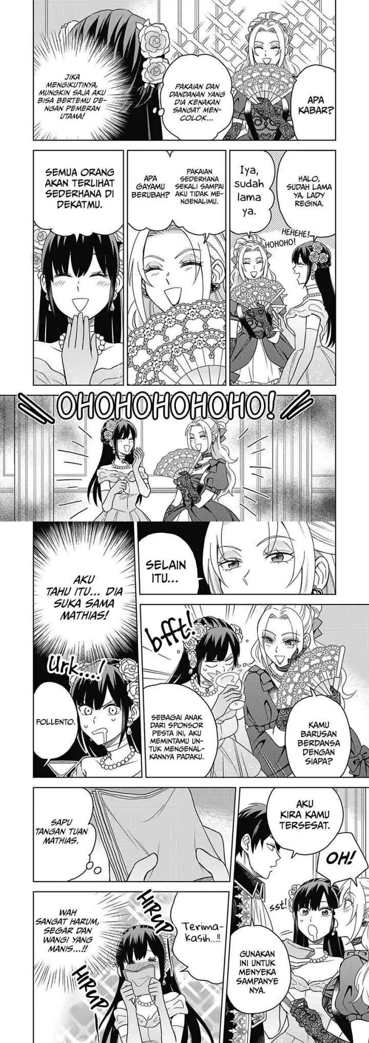 Akuyaku Reijou wa Oshi Miboujin chapter 3 halaman 9