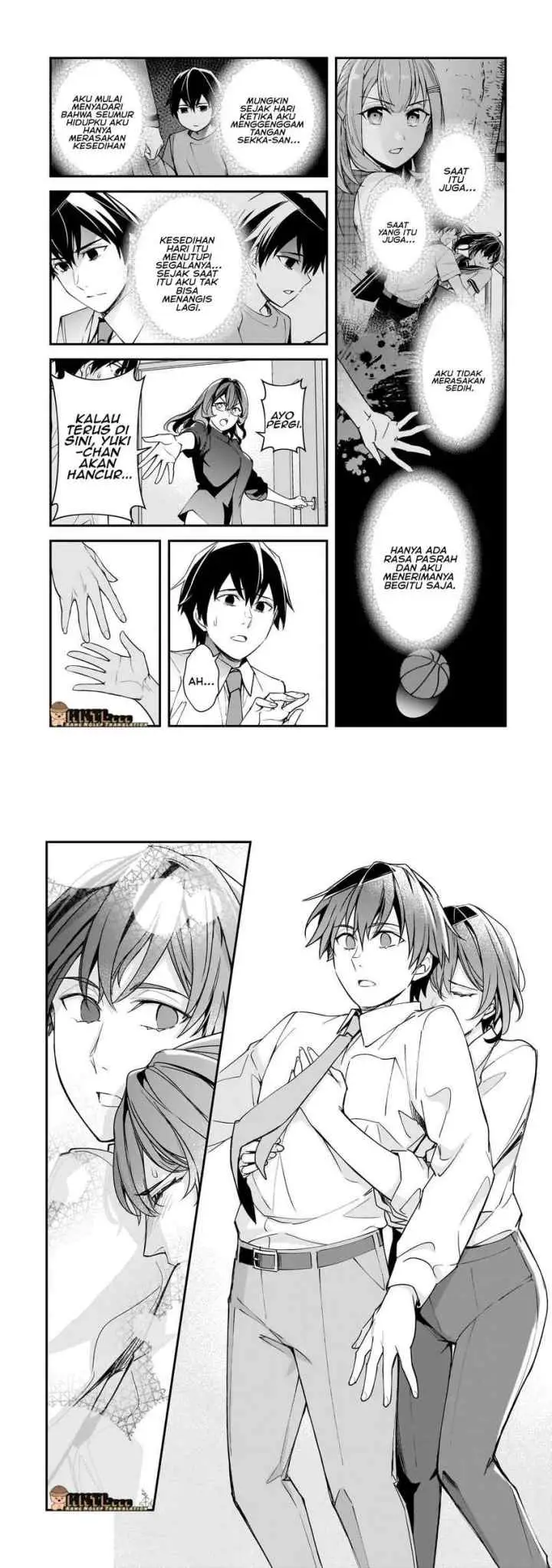 Ore ni Trauma wo Ataeta Joshi-tachi ga Chirachira Mitekuru kedo, Zannen desu ga Teokure desu chapter 23 halaman 9