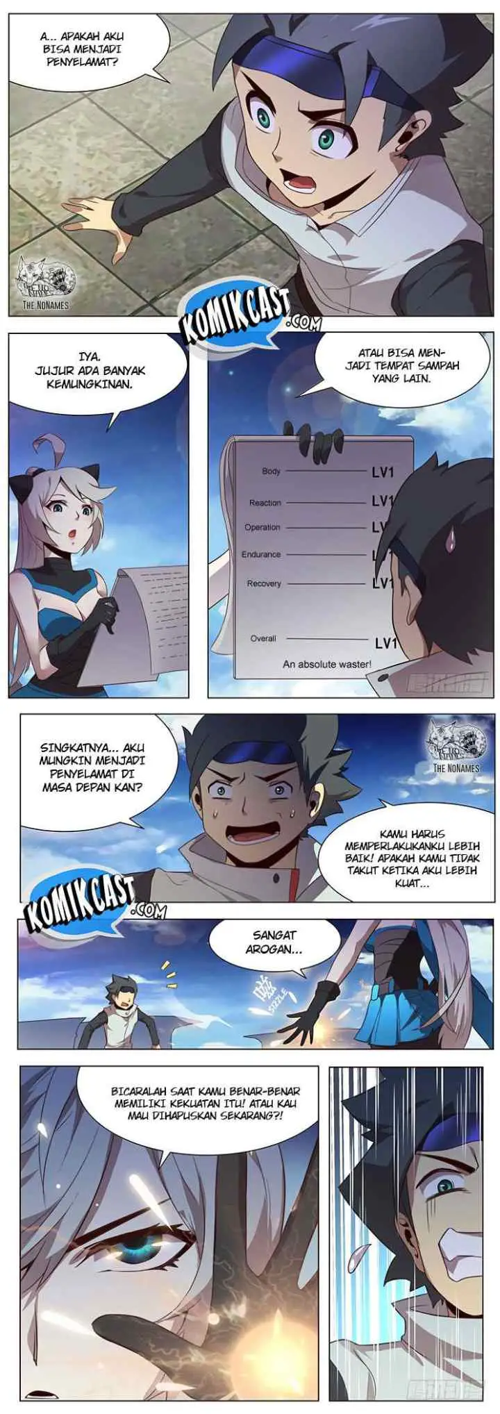 Girl and Science chapter 4 halaman 8