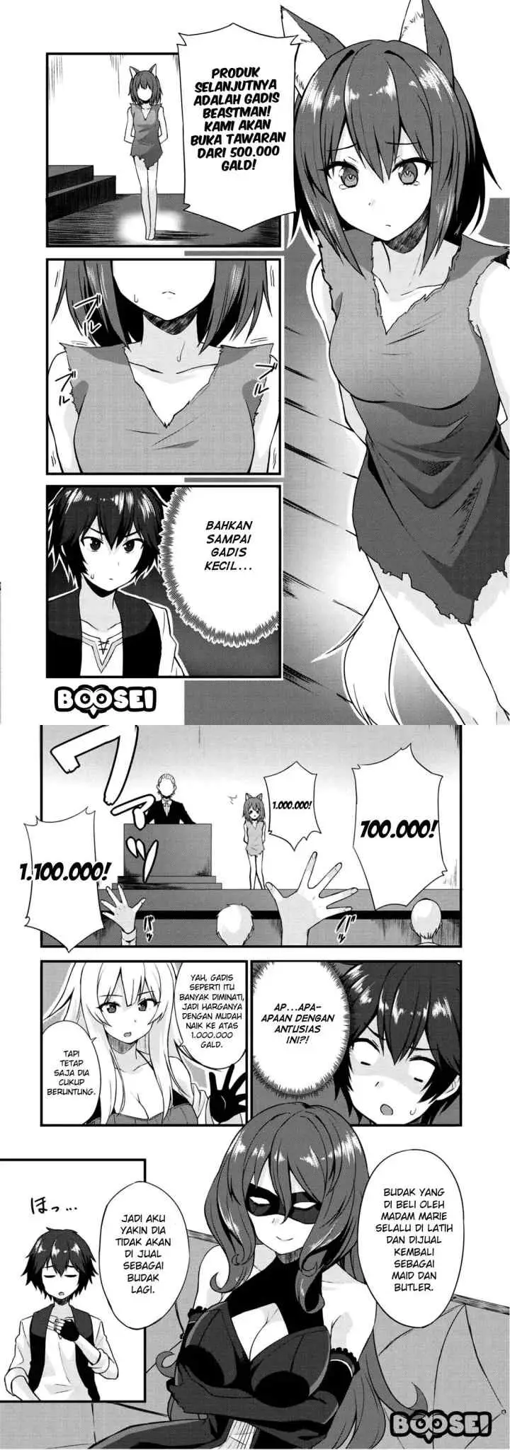 Dorei Shounin shika Sentakushi ga Nai desu yo? Harem? Nani Sore Oishii no? chapter 3 halaman 7