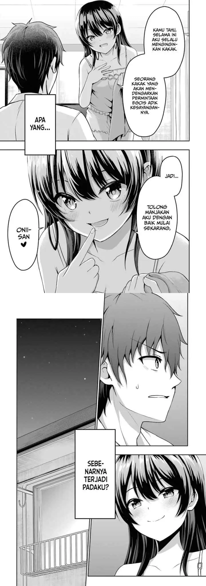 Kanojo no Imouto to Kisu wo Shita chapter 3 halaman 14