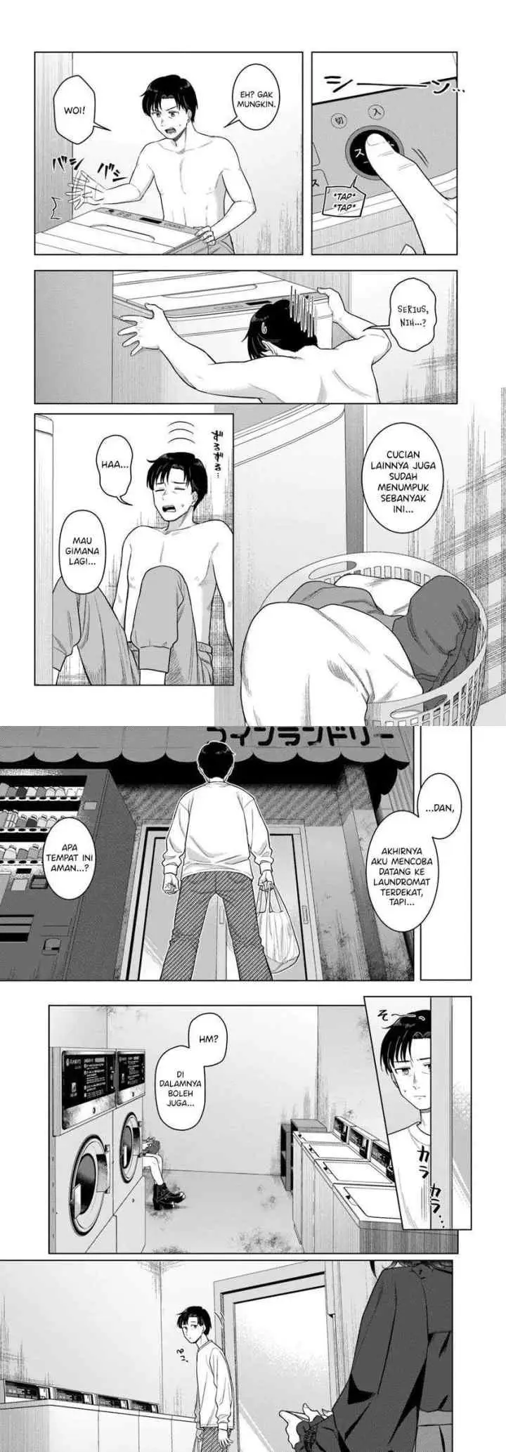 Kon'ya Coin Randorii de Aimashou chapter 1 halaman 6